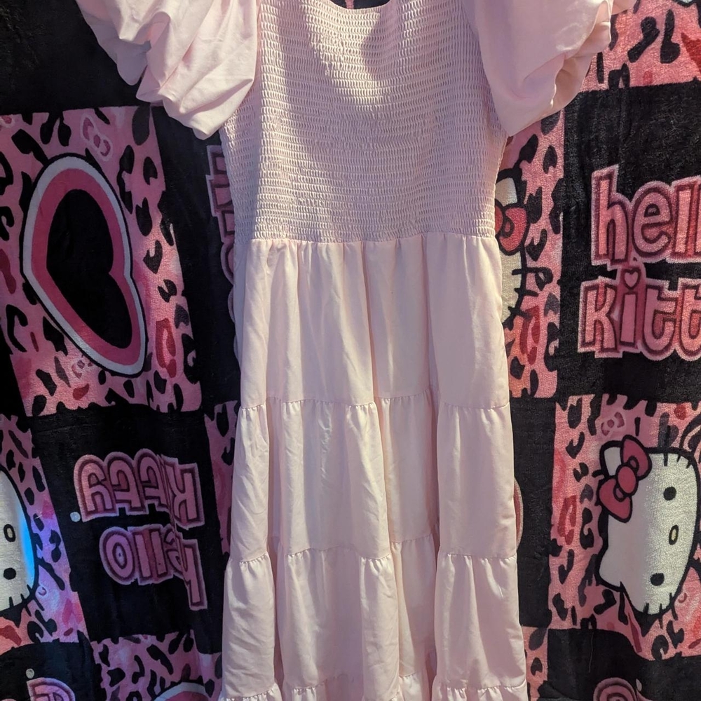Pink Garden Party Dress